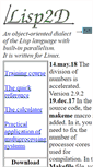 Mobile Screenshot of lisp2d.net